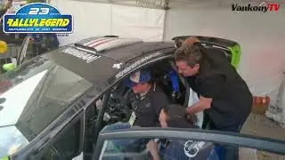 Gigi Galli aboard Ken Block's legendary car/RallyLegend 2025