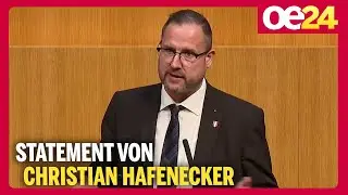 Heftiger Schlagabtausch im Parlament | Christian Hafenecker