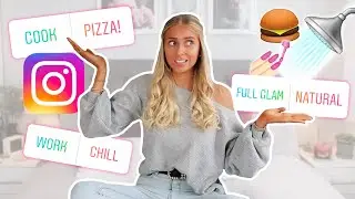 INSTAGRAM FOLLOWERS CONTROL MY LIFE FOR 24 HOURS...