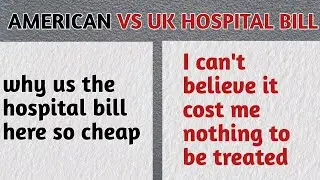 American shocked after receiving his hospital bill in the UK