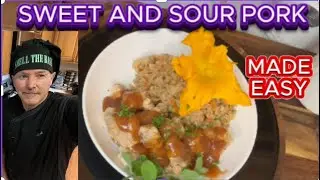 SWEET AND SOUR PORK MADE EASY