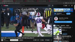 An onside kick with 12 mins??! Ayyouneverknow reacts to Bills vs Lions highlights | NFL Week 15 2024