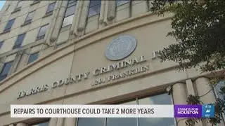 Harvey repairs at Harris County Criminal Courthouse to continue until 2020