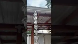 How Do Advanced Rain Chains Work? 🌧️ Benefits, Install, and FAQ #Shorts #RainChains #DIYGutters