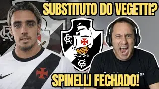 💥BOMBA NO VASCO: NEGOCIA&Ccedil;&Atilde;O AVAN&Ccedil;A POR SPINELLI E CEN&Aacute;RIO MUDA!