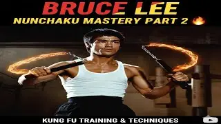 🥋 Bruce Lee Nunchaku Mastery Part 2 🔥 Kung Fu Training ⚡ Iconic Martial Arts Techniques