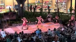 Hula night at international market place Waikiki, Honolulu part 1. #waikikibeach #hula #honolulu 