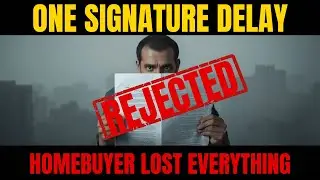 Just One Signature Delay—and the Homebuyer Lost Everything