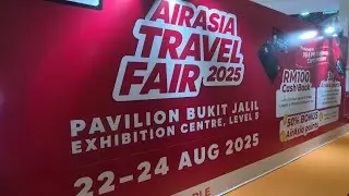Air Asia Travel fair 2025 at Pavilion Bukit Jalil 