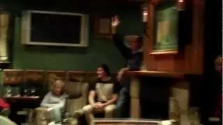 Tripping up the stairs - star of the county down