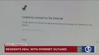 Video: Residents still dealing with internet outages