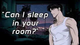 [M4M] Stepbro Comes to Your Bedroom at Night [ASMR] [Deep Voice] [