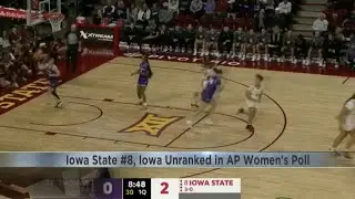 Iowa State ranked #8, Iowa unranked in latest AP Poll