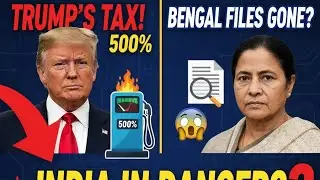 TRUMP THREATENS INDIA! 500% Oil Tariff? 😱 (PM Modi&rsquo;s AI Plan) 