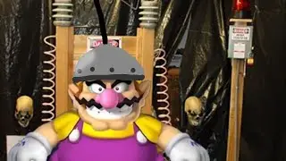 Wario dies by being electrocuted to death by an electric chair