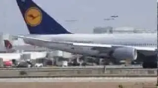 Lufthansa Boeing 747-800 [D-ABYH] Takeoff From LAX