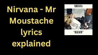 Nirvana - Mr Moustache lyrics explained