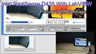 #EP5 Intel RealSense D435 with LabVIEW: Picture to IMAQ Image