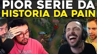 A PAIN GAMING ENLOUQUECEU O SERVIDOR BRASILEIRO, ZUERIA JUKES OTAKU - RENECRODILO LEAGUE OF LEGENDS