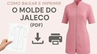 Como baixar um molde em PDF de roupa pelo celular