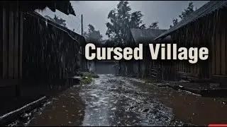 Cursed Abandoned Village in a Violent Storm | Extreme Dark Horror ASMR