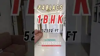 1BHK Flat In Mira Road ₹40Lacs /Mira Road Affordable Home / flat sale in miraroad / #miraroad  #1bhk