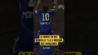 La noche en que Walter Montillo y la U unieron sus corazones 💙🤘🏻
