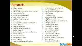 apperals textiles garments information in hyderabad India