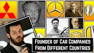 Founder of Car Companies From Different Countries | @moviestudiodata