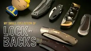My Small Collection of Lock-Back Knives (Open Tag)