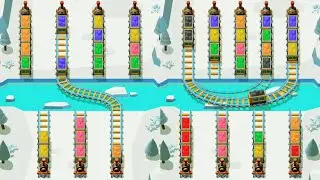 Train Sort Puzzle Game - Test Your IQ Level - Android Gameplay #4