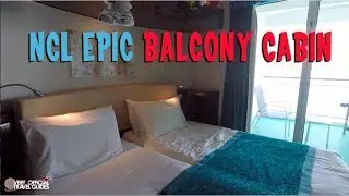 Cruise Cabin Tour - NCL Epic Balcony Cabin