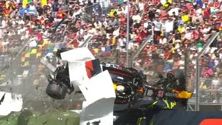Yuki Tsunoda Crash Q1 Imola 2025 #formula1