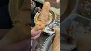 RANCHI&rsquo;s famous MASALA DOSA | kutchery Road | STREET FOOD RANCHI | #food #jharkhand #streetfood