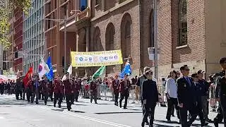 Korean Vietnam Veterans Association of Australia at Sydney Anzac Day Parade 2024