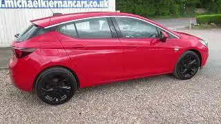 SK66WFG ASTRA 1.4 SRI, 72K, HISTORY, F & R PARK, APPLE PLAY