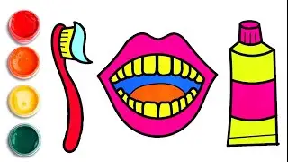 How To Draw Toothpaste For Kids
