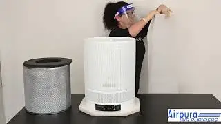 How to Change your Filters on the Airpura UV600 air purifier