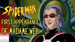 Spider-Man meets Madame Web for the First Time in The Animated Series Cartoon
