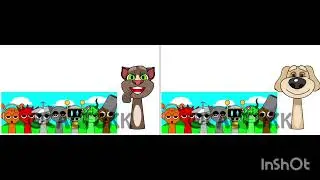 2 All My Sprunki OC Cactuk Talking Tom And talking ben Comparison Round 1