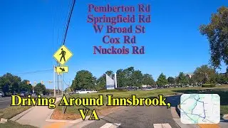Driving Around Innsbrook, VA | streetview819 | Springfield Rd | W Broad St | Cox Rd | Nuckois Rd