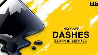 Custom Dashed Outlines in Inkscape