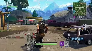 🛒Best Fortnite Shopping Cart #32  🛒 Max* HEIGHT* Shopping Cart RAMP in Fortnite