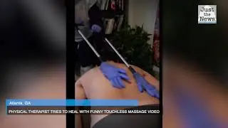 Atlanta therapist creates hilarious parody video of non-touch massage treatments