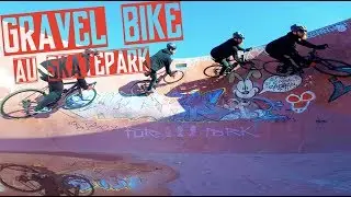 Test du Gravel Bike et improvisation d'un V&eacute;lodrome au Skatepark de Reims // Jean-Roch Vecten