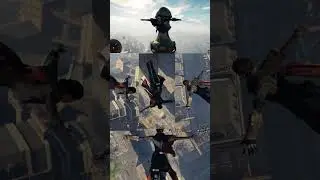 The Multi Frame Leap Of Faith  | MrINFINITY  #shortsfeed #leapoffaith