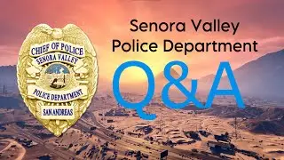 Senora Valley Police Department Q&A: Pursuit Policy