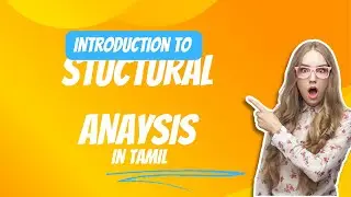 Structural analysis introduction in tamil