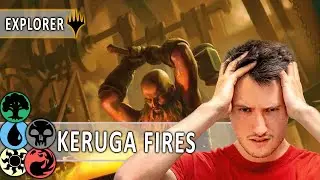 Part 1| Qualifier Weekend Day2 | Keruga Fires | Explorer | Deck Tech & Gameplay