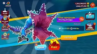 GIANT TITAN ABYSSHARK GOT 90% OFF AND KILL ALL SHARK - BIG SHARK | HUNGRY SHARK EVOLUTION